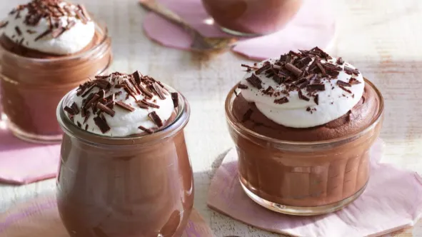Classic Creamy Chocolate Mousse