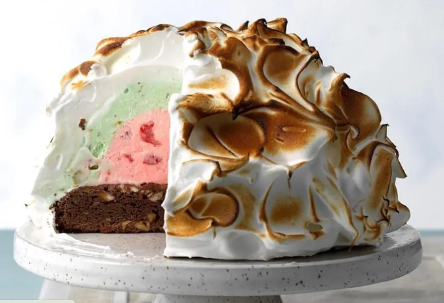 Spumoni Baked Alaska