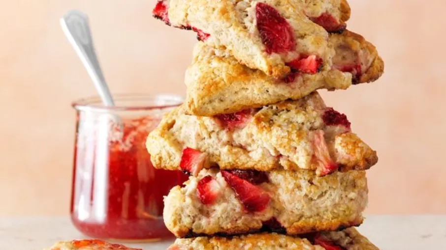 Strawberry Scones