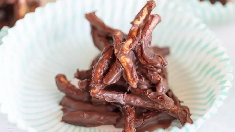 Chocolate Butterscotch Haystacks