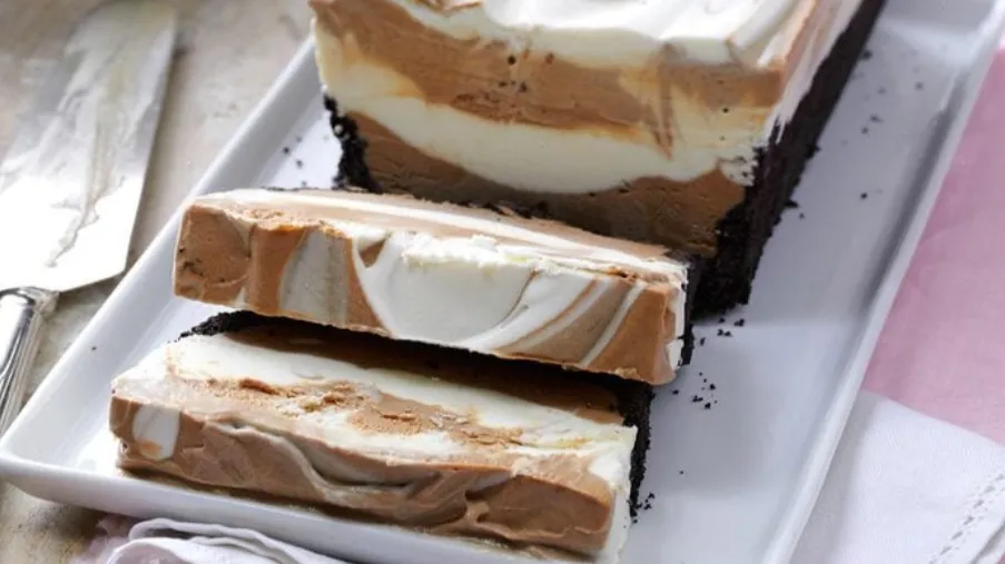 Frozen Mocha Marbled Loaf