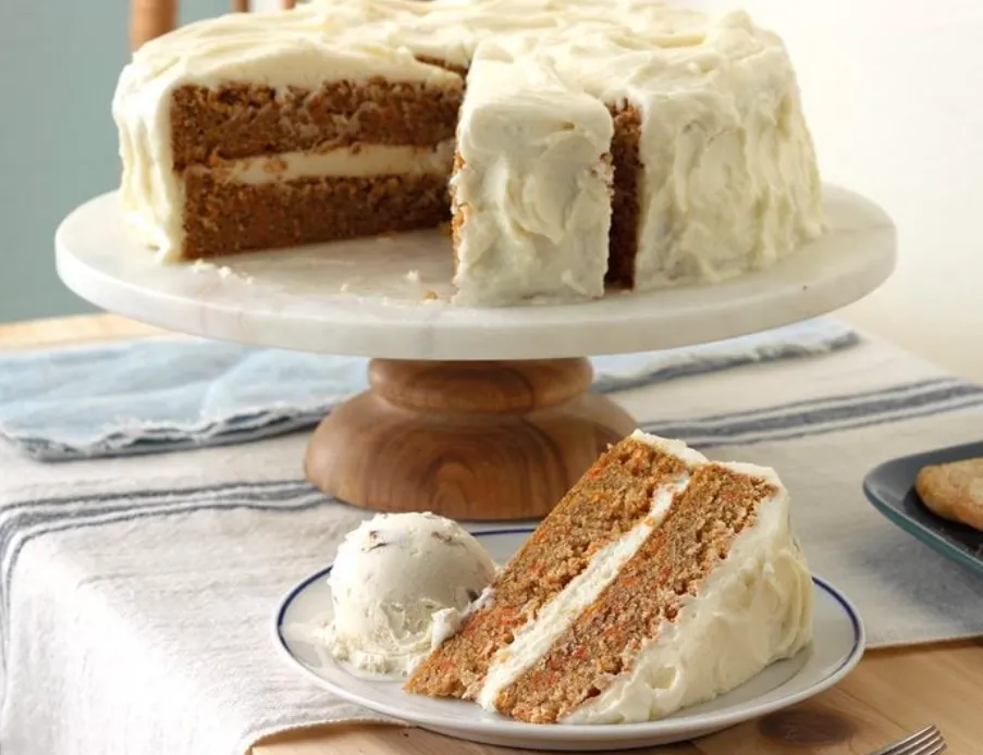 Carrot Cake with Cream Cheese Frosting