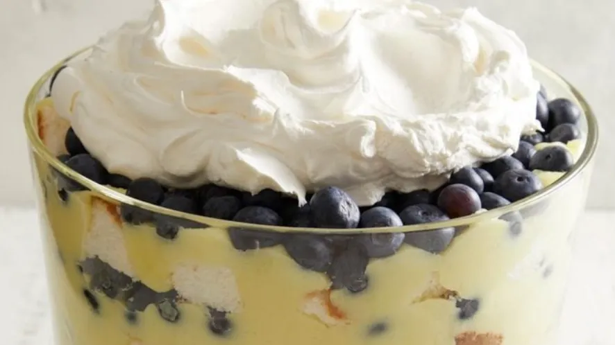 Blueberry Lemon Trifle