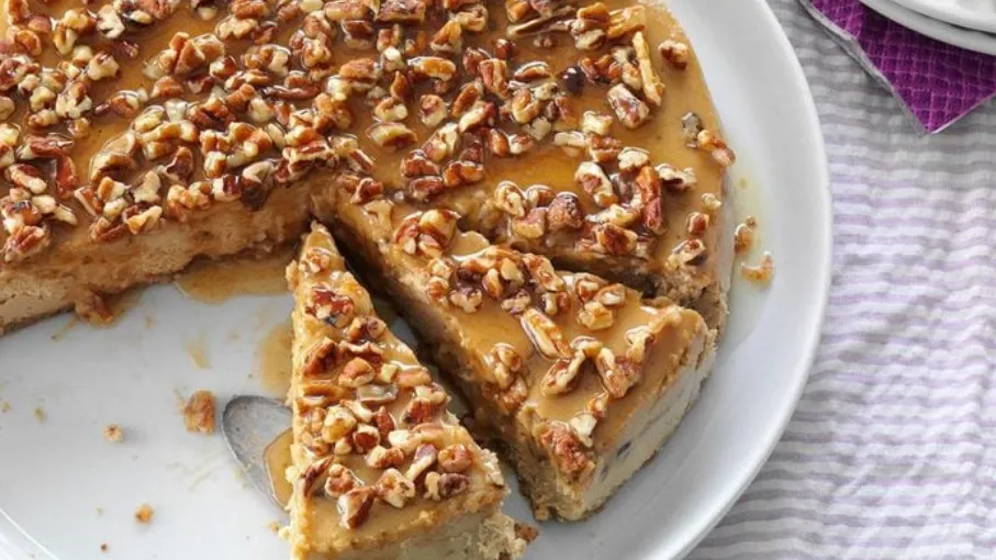 Honey Pecan Cheesecake