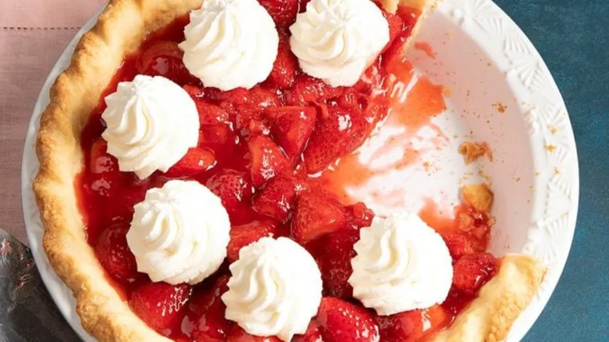 Strawberry Glaze Pie