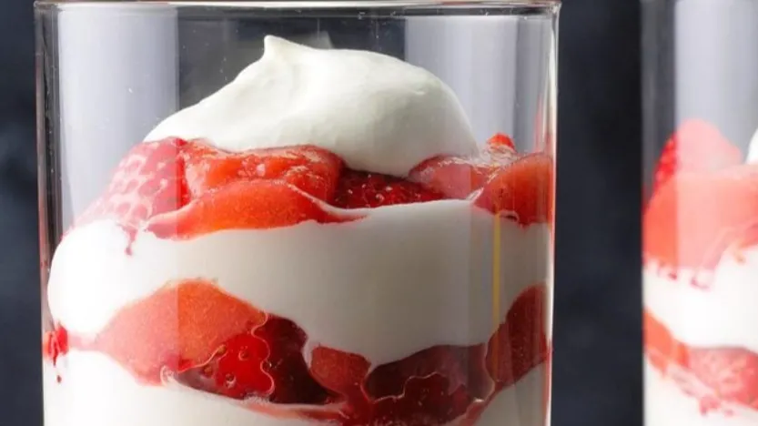 Berry Rhubarb Fool