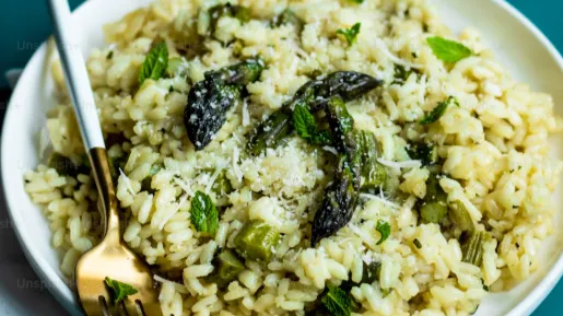 Risotto with Spinach