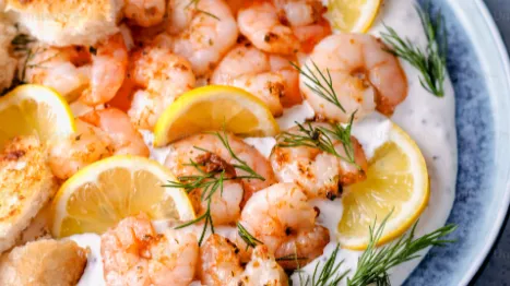 Lemon Garlic Shrimp