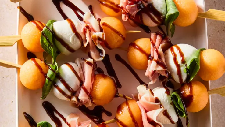 Prosciutto Wrapped Melon