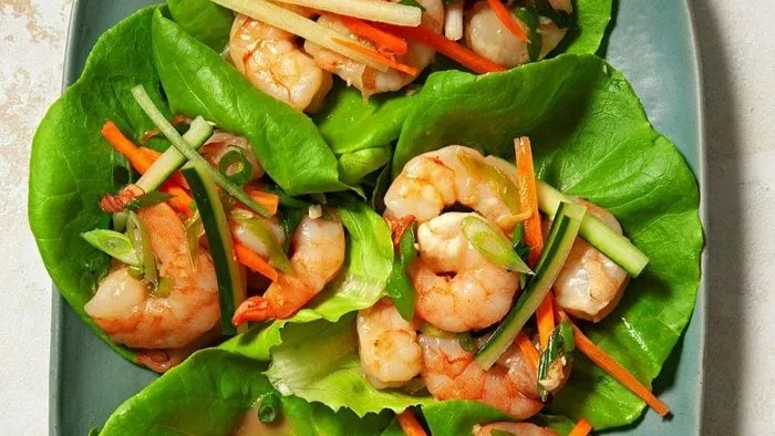 Shrimp Lettuce Wraps