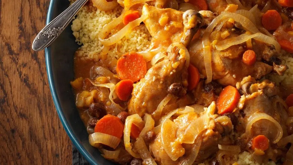 Exotic Slow-Cooked Moroccan Chicken