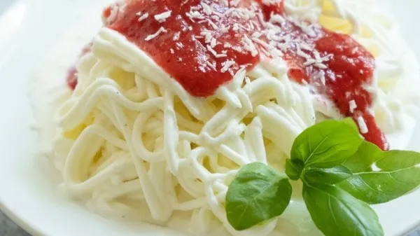 Spaghetti Ice Cream