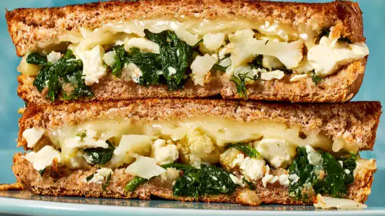Cauliflower Spanakopita Melt