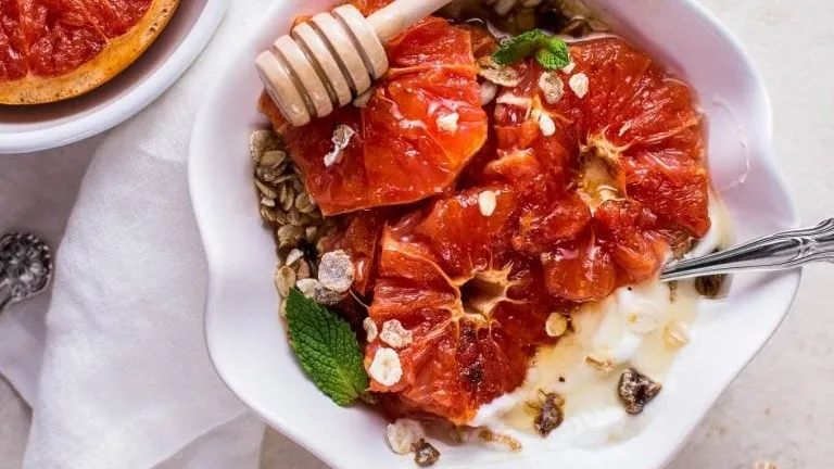 Grapefruit Brûlée Bowl