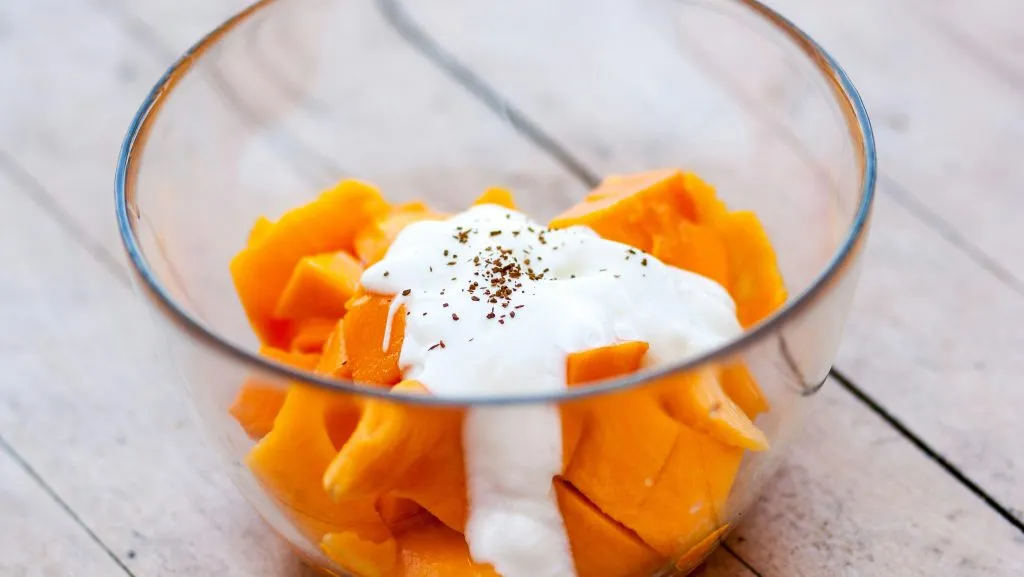 Mango yogurt