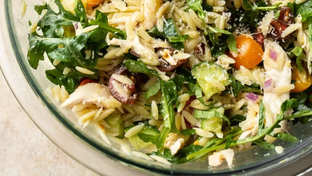 Vibrant Orzo Chicken Salad