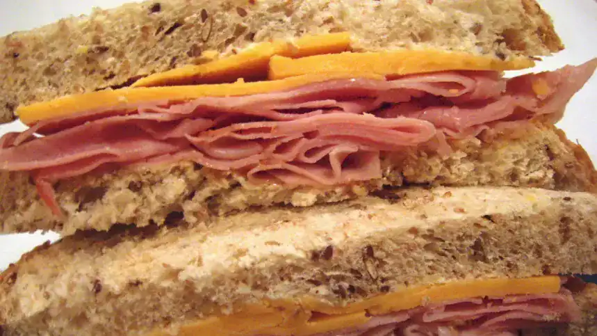 Delicious Honey Ham Sandwich