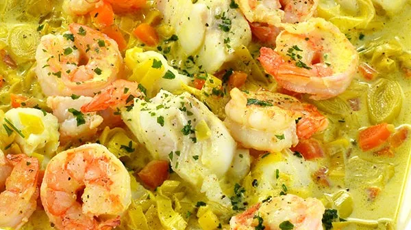Rich Shrimp & Cod Stew