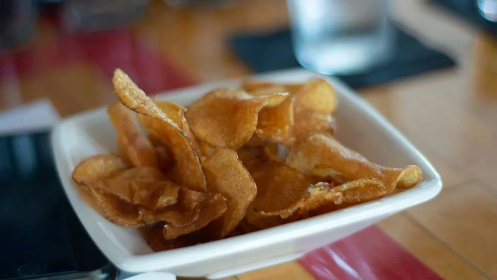 Air Fried Apple Chips