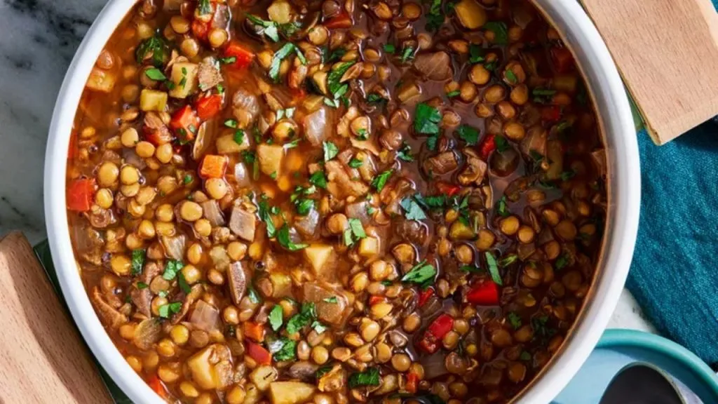 Mushroom and Lentil Stew