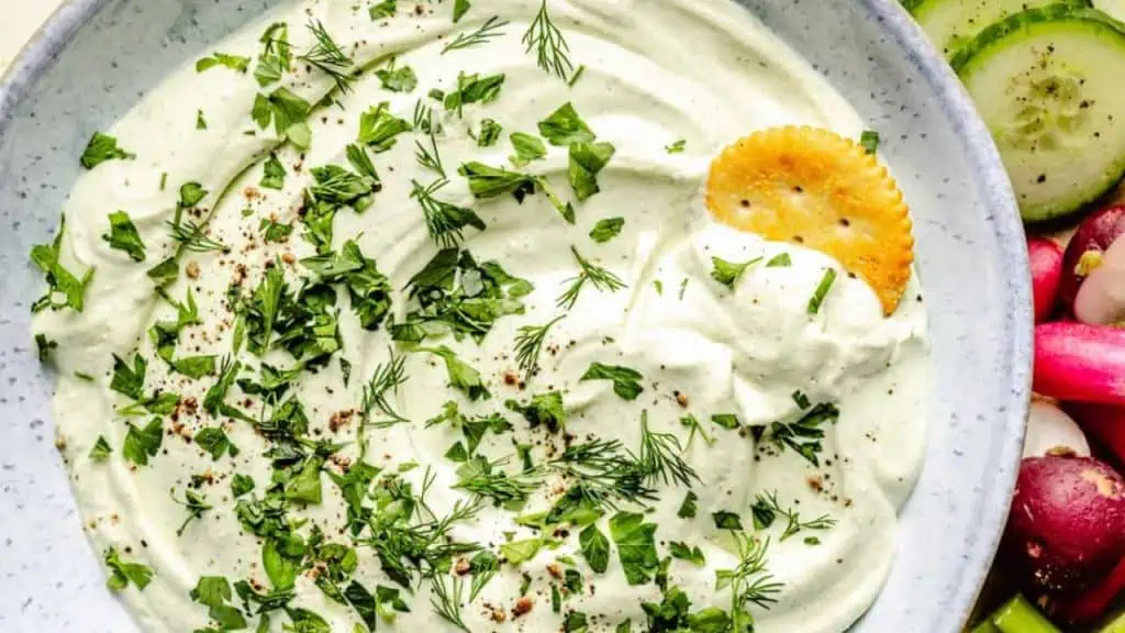 Zesty Cottage Cheese Dip