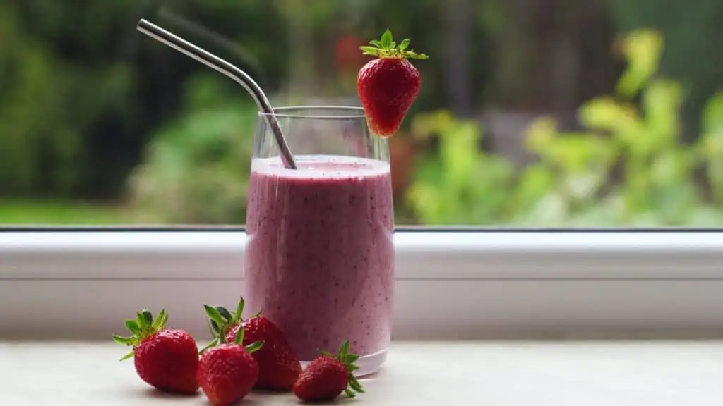 Refreshing Berry Shake