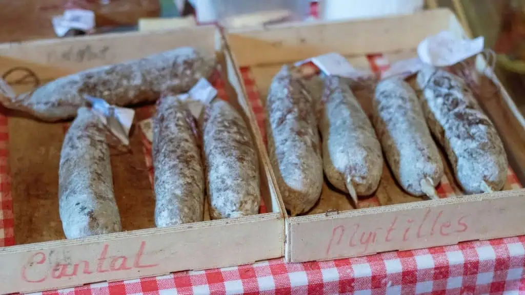 French Saucisson Sec Finery