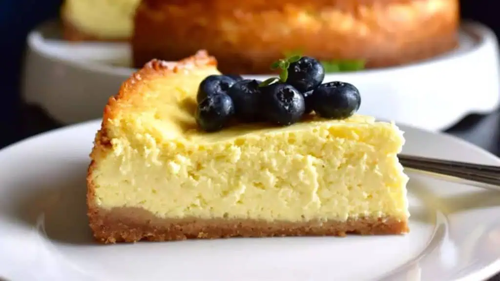 Luscious Cottage Cheesecake