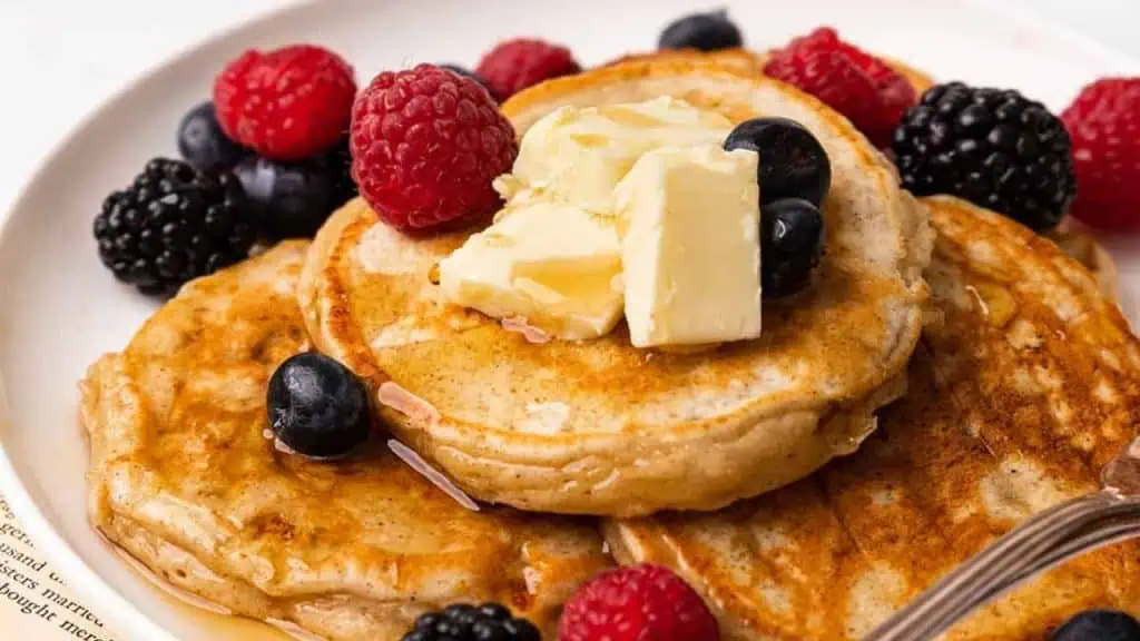 Fluffy Pancakes with Cottage Cheese