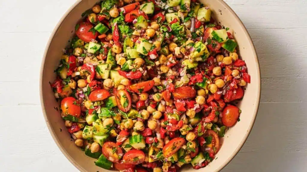 Mediterranean Chickpea Salad