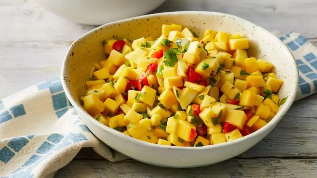 Star-Spangled Mango Salsa