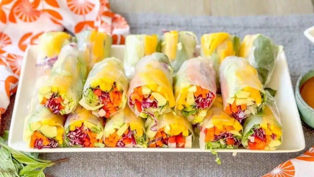 Vibrant Veggie Rolls