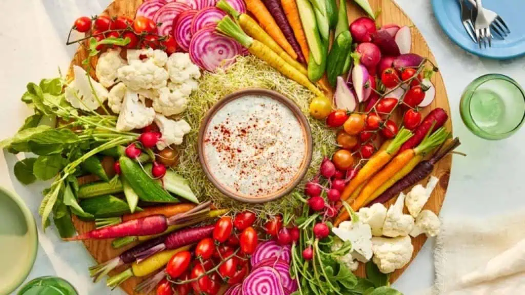 Crunchy Crudité Platters
