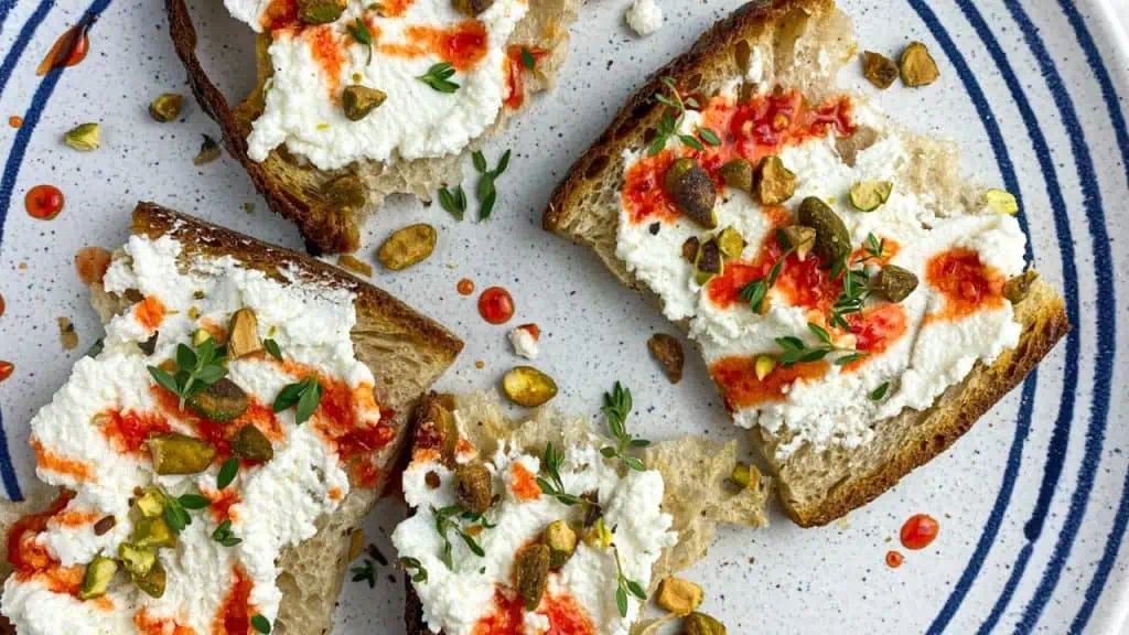 Ricotta and Honey Toast