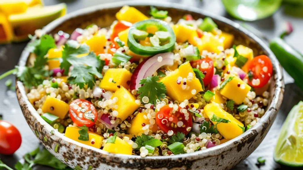 Chilled Quinoa Salad Delight