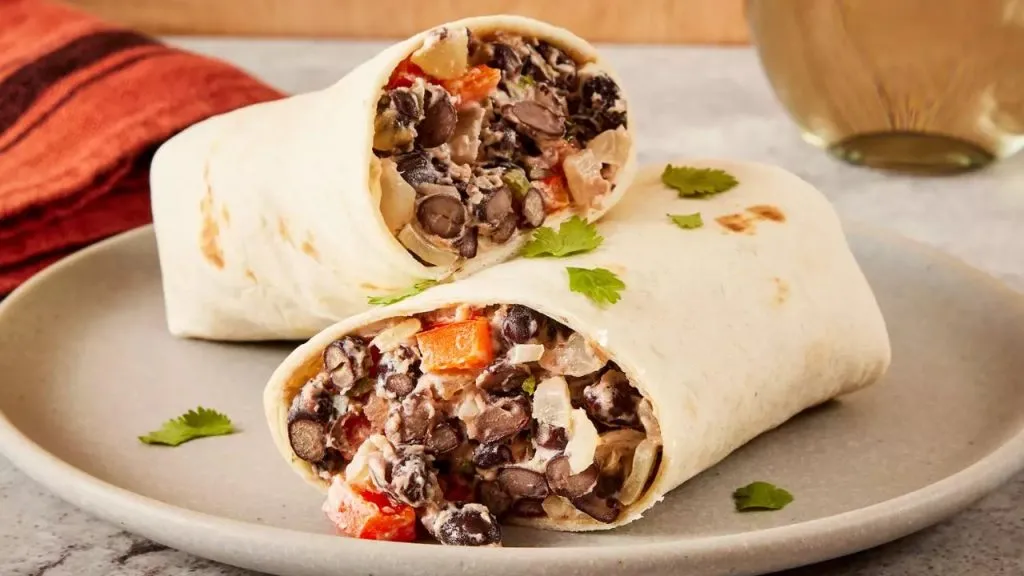 Spicy Black Bean Burritos