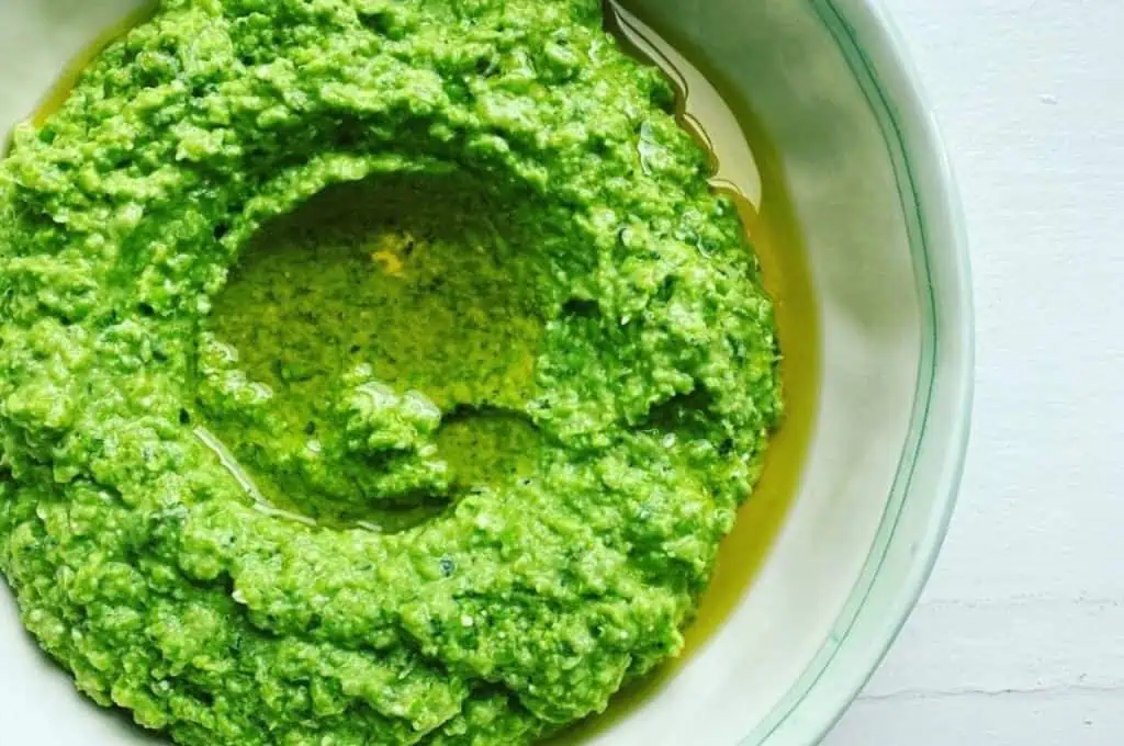 Minty Pea and Feta Dipper