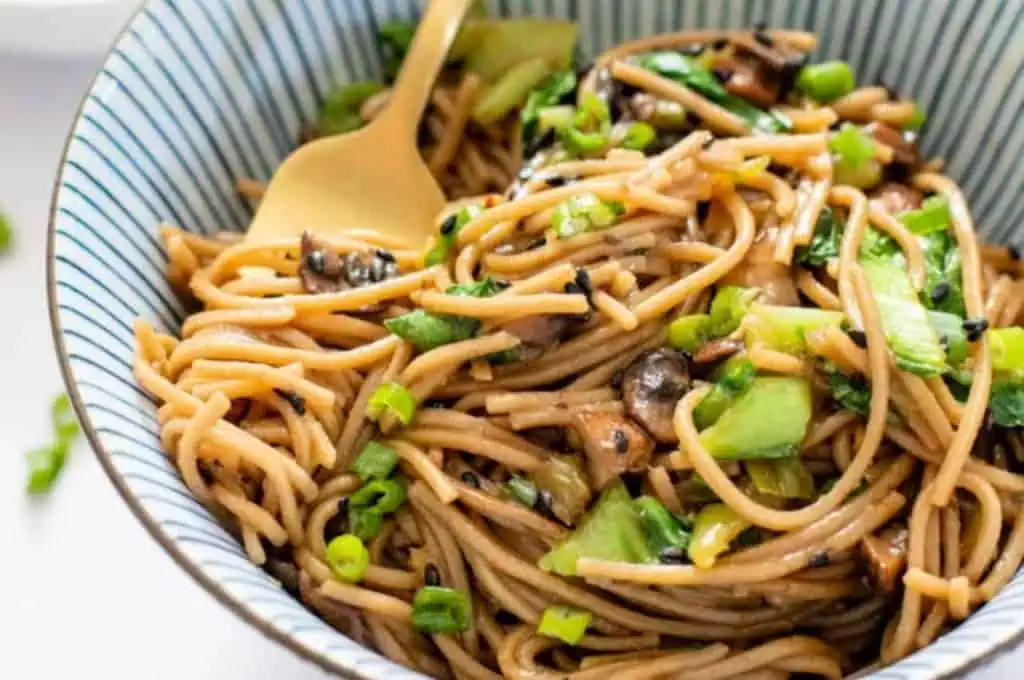 Quick Teriyaki Soba Noodles