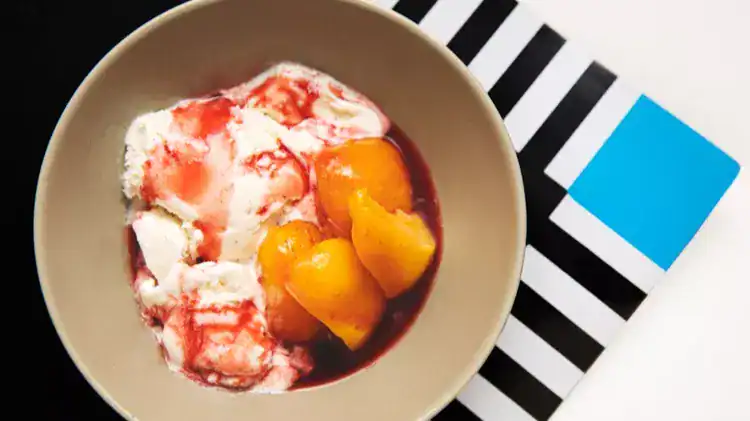 Peach Melba