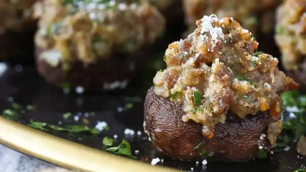 Sausage-Stuffed Mushrooms