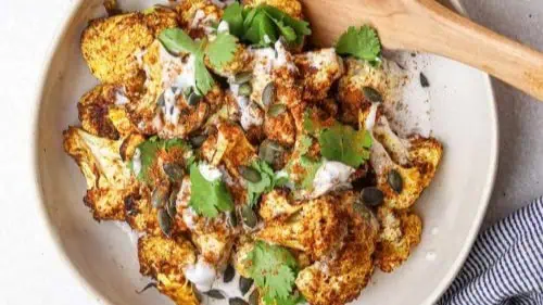 Cauliflower Crisp Snack
