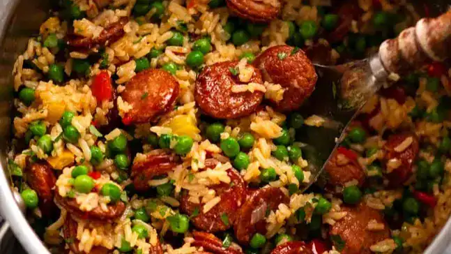 Sausage Rice Pilaf