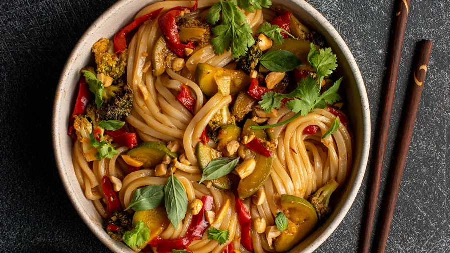 Sweet and Spicy Thai Noodles