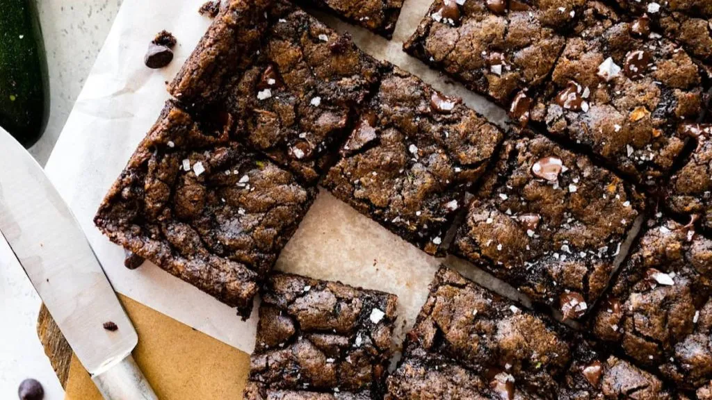Chocolate Zucchini Brownies