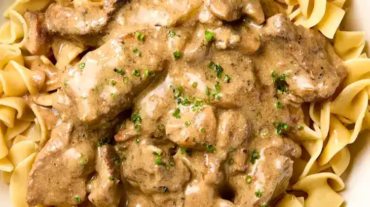 Beef Stroganoff