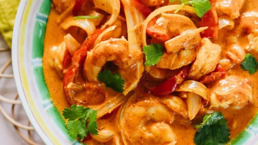Tropical Coconut Curry Shrimp