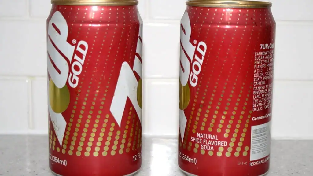 7UP Gold's Spiced Flavor