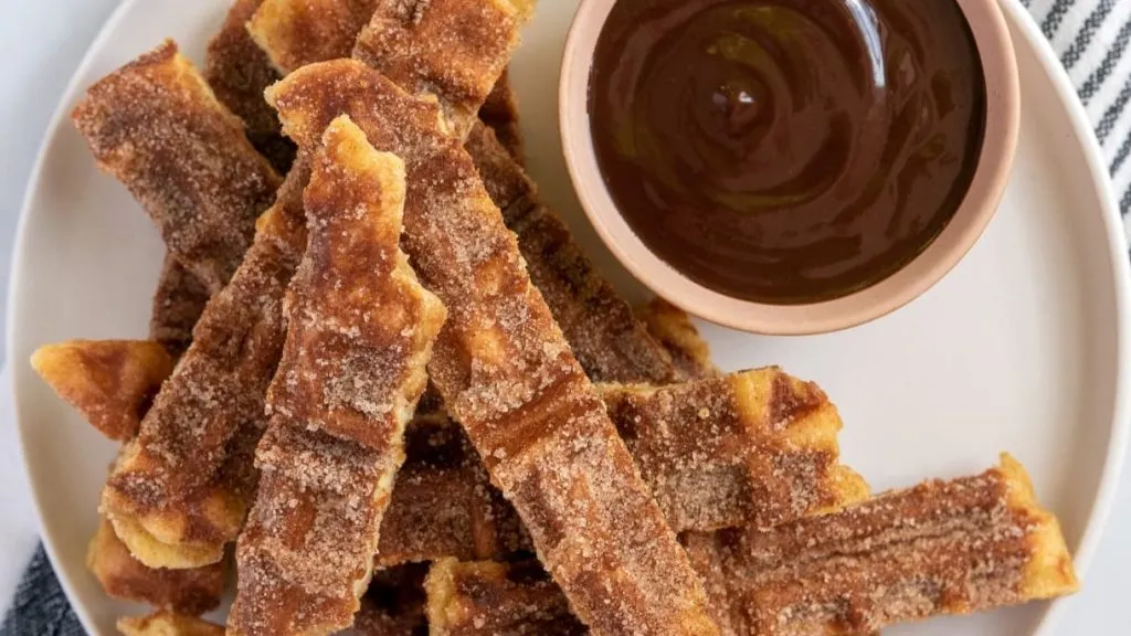 Churro-Inspired Waffles