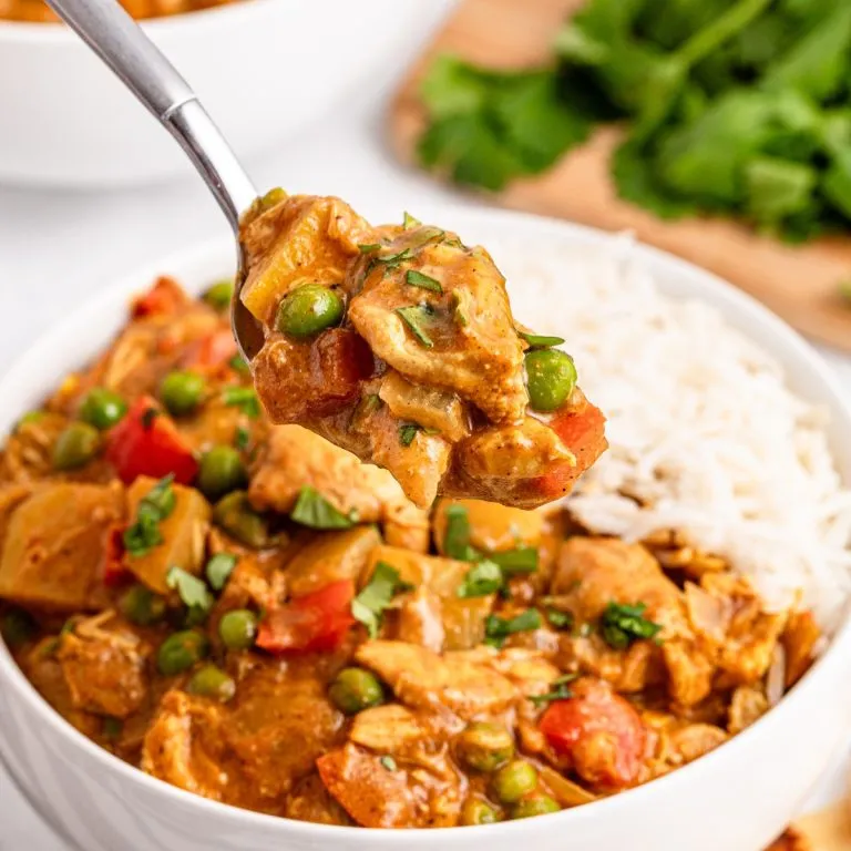 Easy Slow Cooker Chicken Curry Recipe with Coconut Milk