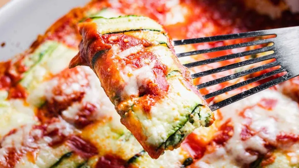 Spinach & Ricotta Stuffed Zucchini